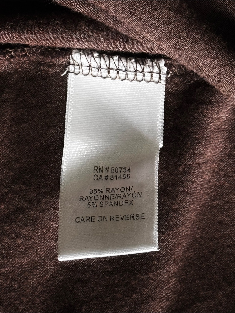 Brown Bcbgmaxazria cowl neck top size M - Picture 4 of 6
